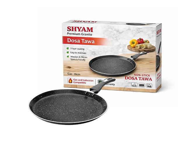 Black Non-Stick Dosa Tawa
